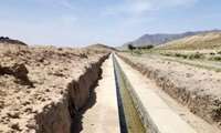 بهره‌برداری از کانال هدایت آب در باشت/ پوشش ۱۵۰ هکتار اراضی کشاورزی